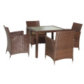 5PCS Modern Tarrington House Garden Furniture Rattan